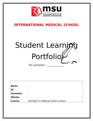 Student Assessment Portfolio.doc