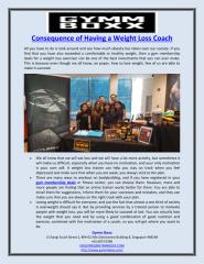 Consequence of Having a Weight Loss Coach.pdf