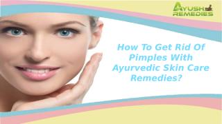 how to get rid of pimples.pptx