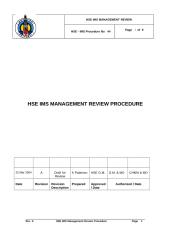Petrobel HSE IMS Mangmt Review Proc 220304.doc