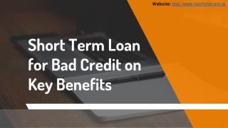 Short Term Loan for Bad Credit.pdf